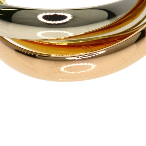 CARTIER 18k Pink Trinity Ring #48 - Picture 7 of 10